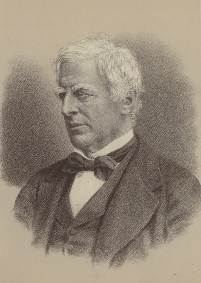 Robert Lowe, 1st Viscount Sherbrooke, British Liberal Statesman by English Photographer